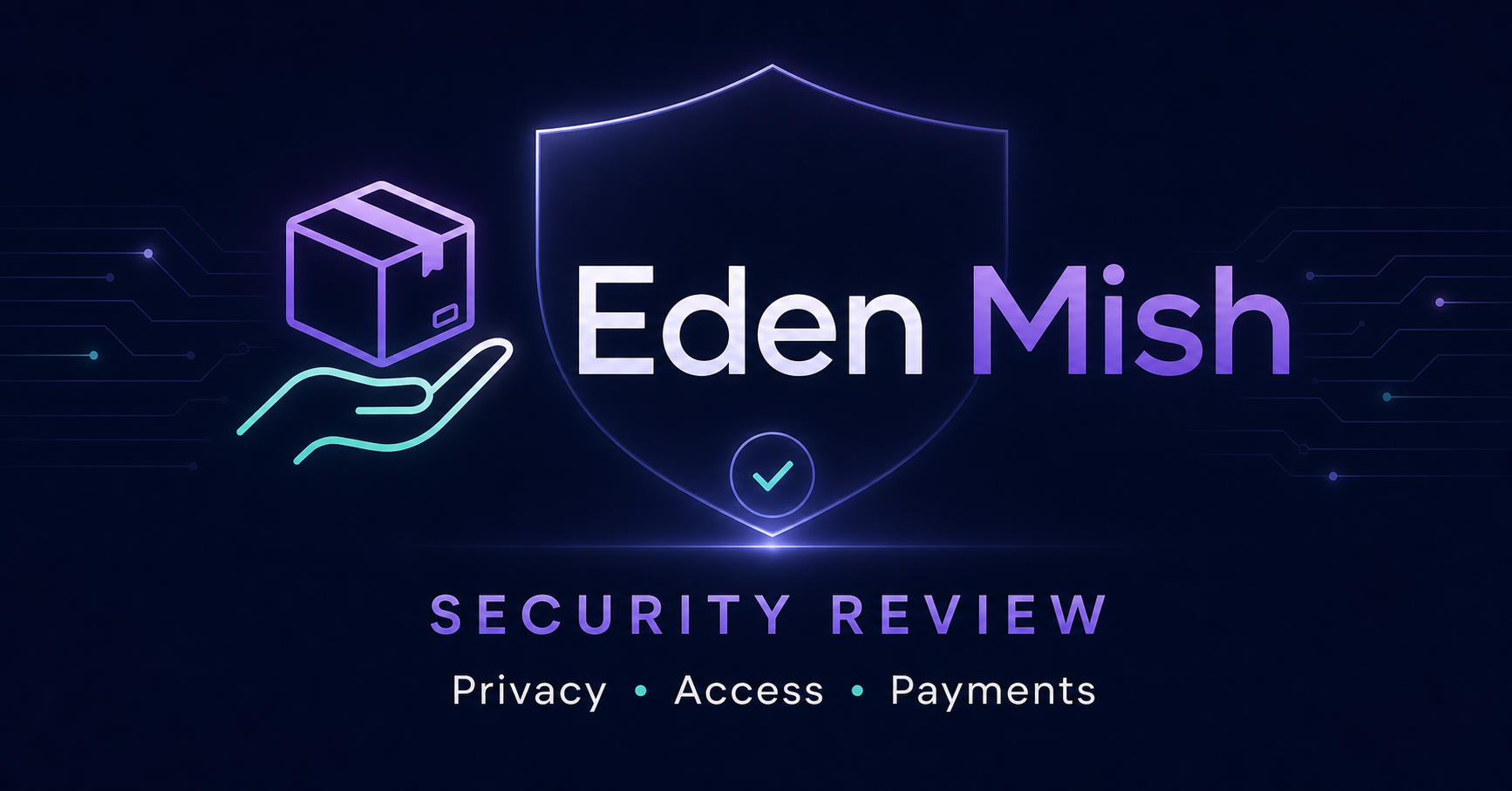 EdenMish Security Review: פרטיות, גישה ותשלומים